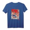Blue Bird Traditional Japanese Art Vintage Gift T-Shirt – Kulturelles Design für Japanliebhaber, Anime-Fans & Otaku, Perfektes Geschenk für Geburtstag & Weihnachten