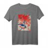 Blue Bird Traditional Japanese Art Vintage Gift T-Shirt – Kulturelles Design für Japanliebhaber, Anime-Fans & Otaku, Perfektes Geschenk für Geburtstag & Weihnachten