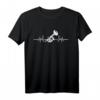 Mariachi Trompete Herzschlag Trompeter T-Shirt – Perfektes Musiker- und Mexikanisches Geschenk für Trompeter und Marschkapellen
