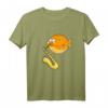 Süßes Kugelfisch Spielt Saxophon Design T-Shirt – Lustiges Meeresmotiv für Tier- und Musikfans
