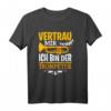 Vertrau Mir Ich Bin Der Trompeter - Lustiges Musiker T-Shirt Geschenk für Trompeter, Musikliebhaber & Freunde zu Weihnachten & Geburtstag