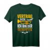 Vertrau Mir Ich Bin Der Trompeter - Lustiges Musiker T-Shirt Geschenk für Trompeter, Musikliebhaber & Freunde zu Weihnachten & Geburtstag