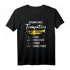 Dynamik eines Trompeters - Lustiges Trompete T-Shirt für Musiker, Blasmusik-Fans und Trompeterspieler im Orchester, Blaskapelle und Marching Band