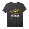 Der Ansatz Stimmt - Lustiges Trompeter T-Shirt für Musiker im Musikverein, perfekt als Geburtstags- oder Weihnachtsgeschenk