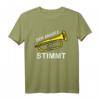 Der Ansatz Stimmt - Lustiges Trompeter T-Shirt für Musiker im Musikverein, perfekt als Geburtstags- oder Weihnachtsgeschenk