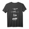 Lustiges Trompete T-Shirt mit vier Messing Fach Instrumenten – Perfektes Geschenk für Musiker, Trompeter & Bandmitglieder