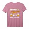 Herren Trompete und Bier - darum bin ich hier T-Shirt – Lustiges Geschenk für Trompeter zu Geburtstag, Weihnachten & mehr