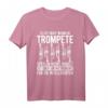 Trompete für Intelligente Spruch Geschenk Trompeter T-Shirt - Witziges Musiker T-Shirt für Hobby und Profi