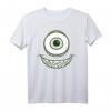 HapKitten Monsters Inc. Mike Wazowski Eye Graphic T-Shirt - Offiziell lizenziertes Pixar Fanshirt zum Feiern
