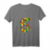 Kinder Bausteine T-Shirt zum 6. Geburtstag – Perfekt für Mottoparty, Dekoration und Geburtstagssouvenirs