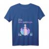 Damen Schnapskönigin T-Shirt – Lustiges Partyoutfit für JGA, Geburtstag & Karneval mit V-Ausschnitt