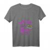 Damen Cheshire Cat T-Shirt - We're All Mad Here, V-Ausschnitt, leichtes und klassisch geschnittenes Design