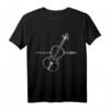 Violine Viola Cello Bass Künstlerisches Musik Schallwelle T-Shirt – Perfektes Geschenk für Musiker, Lehrer & Musikliebhaber