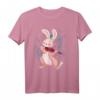 Niedliches Hasen-Nagetierspielzeug für Violine und Violine T-Shirt – Perfekt für Violinisten, Musiker und Musikliebhaber