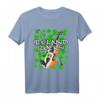 St. Patricks Day Violine & irische Flagge T-Shirt für Violinisten, Fiddler & Irland Fans – Perfektes Geschenk für irische Musiker, Session & Traditionelle Musik