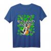 St. Patricks Day Violine & irische Flagge T-Shirt für Violinisten, Fiddler & Irland Fans – Perfektes Geschenk für irische Musiker, Session & Traditionelle Musik