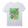 St. Patricks Day Violine & irische Flagge T-Shirt für Violinisten, Fiddler & Irland Fans – Perfektes Geschenk für irische Musiker, Session & Traditionelle Musik