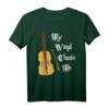 My Wand Chose Me Violine, Cello & Bratsche T-Shirt – Perfektes Geschenk für Musiker, Geiger, Cellisten & Bratschisten zum Anlass