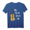 My Wand Chose Me Violine, Cello & Bratsche T-Shirt – Perfektes Geschenk für Musiker, Geiger, Cellisten & Bratschisten zum Anlass