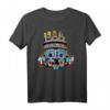 Tlaloc aztekischer Regengott T-Shirt – Mexikanische Volkskunst & Mythologie Geschenkidee