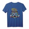 Tlaloc aztekischer Regengott T-Shirt – Mexikanische Volkskunst & Mythologie Geschenkidee