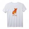 Origami Papier Fuchs T-Shirt mit japanischer Kalligraphie und Kanji - Perfektes Geschenk für Japan- und Kunstliebhaber