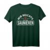 Mir Reichts Ich Geh Saunieren Sauna T-Shirt – Lustiges Wellness Motiv für Saunagänger & Saunameister als Geschenk