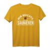 Mir Reichts Ich Geh Saunieren Sauna T-Shirt – Lustiges Wellness Motiv für Saunagänger & Saunameister als Geschenk