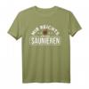 Mir Reichts Ich Geh Saunieren Sauna T-Shirt – Lustiges Wellness Motiv für Saunagänger & Saunameister als Geschenk