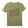Health is the real Wealth T-Shirt – Motivierende Fitness- und Alltagsschuhe für Gesundheit & Stil, ideal zum Training oder als Geschenk zum HapKitten
