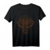 Yoga Meditation Shirt mit Mandala und Elefanten – Spirituelles Kunstdesign für Natur- und Tierliebhaber, ideales Geschenk zum Geburtstag