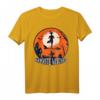 Namaste Witches Lustiges Halloween Yoga T-Shirt für Frauen - Humorvolles Geschenk für Yoga-Fans an Halloween