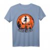 Namaste Witches Lustiges Halloween Yoga T-Shirt für Frauen - Humorvolles Geschenk für Yoga-Fans an Halloween