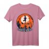 Namaste Witches Lustiges Halloween Yoga T-Shirt für Frauen - Humorvolles Geschenk für Yoga-Fans an Halloween