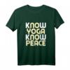 No Yoga No Peace - Spirituelles OM T-Shirt für Yogis, Meditation & Yoga Fans – Perfektes Geschenk für Freunde & Familie