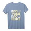 No Yoga No Peace - Spirituelles OM T-Shirt für Yogis, Meditation & Yoga Fans – Perfektes Geschenk für Freunde & Familie