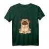 Mops Yoga Namaste Mandala lustiges Hund T-Shirt – Geschenkidee für Hundeliebhaber, Tierhalter & Yoga-Fans