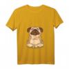 Mops Yoga Namaste Mandala lustiges Hund T-Shirt – Geschenkidee für Hundeliebhaber, Tierhalter & Yoga-Fans