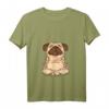 Mops Yoga Namaste Mandala lustiges Hund T-Shirt – Geschenkidee für Hundeliebhaber, Tierhalter & Yoga-Fans