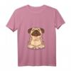 Mops Yoga Namaste Mandala lustiges Hund T-Shirt – Geschenkidee für Hundeliebhaber, Tierhalter & Yoga-Fans