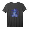 Schönes Yoga Mädchen Meditation Chakra Mandala Om T-Shirt – Spirituelle Kleidung für Harmonie, Entspannung und innere Stärke für Damen und Herren