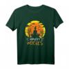 Damen Yoga Namaste Witches lustiges Halloween Hexe Spruch T-Shirt – Perfekt für Halloween-Partys, Süßes oder Saures Events & als Geschenk für Yoga-Liebhaberinnen
