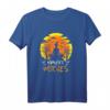Damen Yoga Namaste Witches lustiges Halloween Hexe Spruch T-Shirt – Perfekt für Halloween-Partys, Süßes oder Saures Events & als Geschenk für Yoga-Liebhaberinnen
