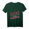 Fuck Karma Das Löse Ich Selber - Lustiges Spirituelles T-Shirt als Geschenkidee für Buddhismus-Fans, Weihnachten & Geburtstag