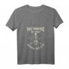 Damen Funny Yoga T-Shirt - You Inspire My Inner Serial Killer mit V-Ausschnitt, bequem & stylisch