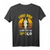 Australian Shepherd Shirt mit Chill Bro Spruch – Lustiges Retro Design für Hunde-Fans, perfekt als Geschenk zum Geburtstag oder Weihnachten