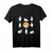 Entzückendes Tier-Yoga Schaf T-Shirt - Süßes Yoga-Kleidungsgeschenk für Yoga-Liebhaber, Lehrer, Kinder & Erwachsene