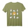 Entzückendes Tier-Yoga Schaf T-Shirt - Süßes Yoga-Kleidungsgeschenk für Yoga-Liebhaber, Lehrer, Kinder & Erwachsene