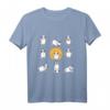 Entzückendes Tier-Yoga Schaf T-Shirt - Süßes Yoga-Kleidungsgeschenk für Yoga-Liebhaber, Lehrer, Kinder & Erwachsene