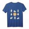 Entzückendes Tier-Yoga Schaf T-Shirt - Süßes Yoga-Kleidungsgeschenk für Yoga-Liebhaber, Lehrer, Kinder & Erwachsene